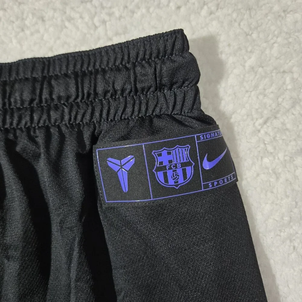 Nike Kobe Bryant FC Barcelona 2025/26 Away Shorts Mens Large HQ9612-010 Black L